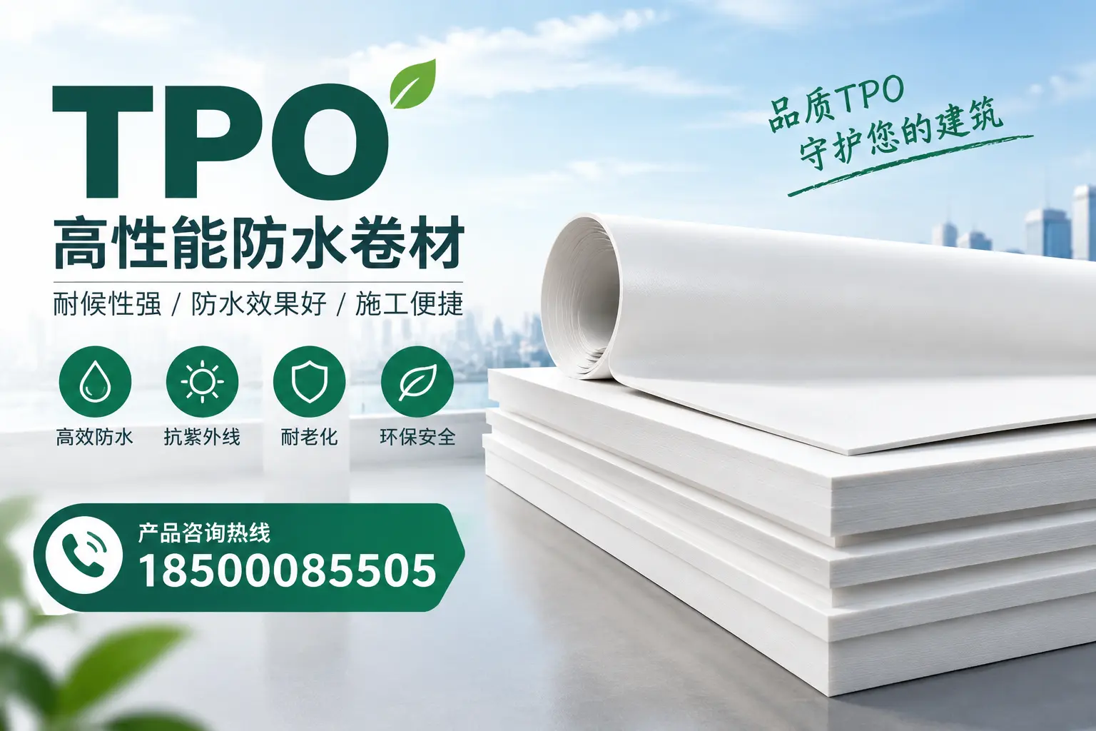选择tpo材料时的注意事项，避免铁门关企业常见误区